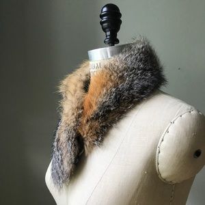 Vintage fur collar